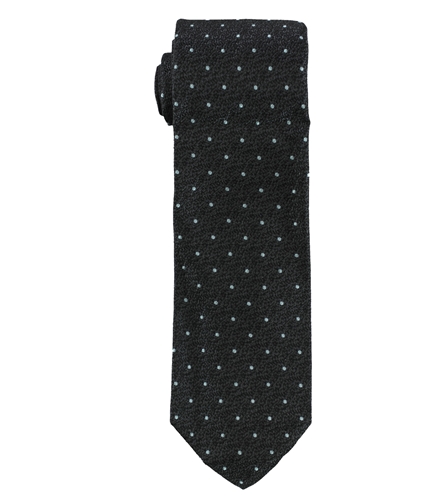 Perry Ellis Mens Keaton Dot Self-tied Necktie black One Size