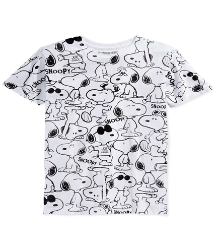 Jem Mens Snoopy Graphic T-Shirt white M