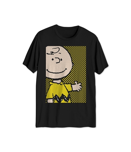 Jem Mens Halftone Charlie Brown Graphic T-Shirt black S