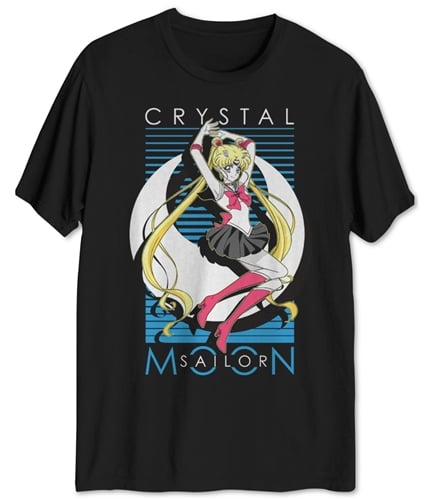 Jem Mens Crystal Graphic T-Shirt black L
