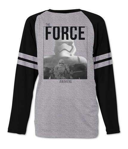 Star Wars Mens Stormtrooper Fade Graphic T-Shirt heathergryblk S