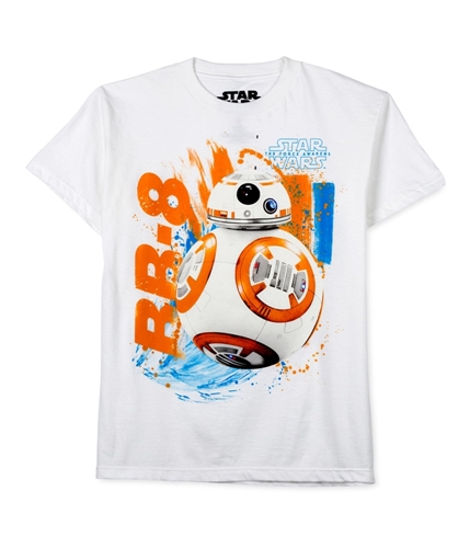 Star Wars Boys BB-8 Graphic T-Shirt white 4T