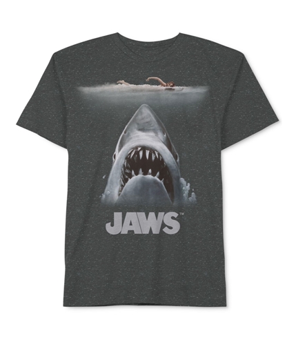 Jem Mens Jaws Graphic T-Shirt blackspcklsnw S