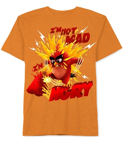 Angry Birds Boys I'm Angry Graphic T-Shirt fresiaorange L