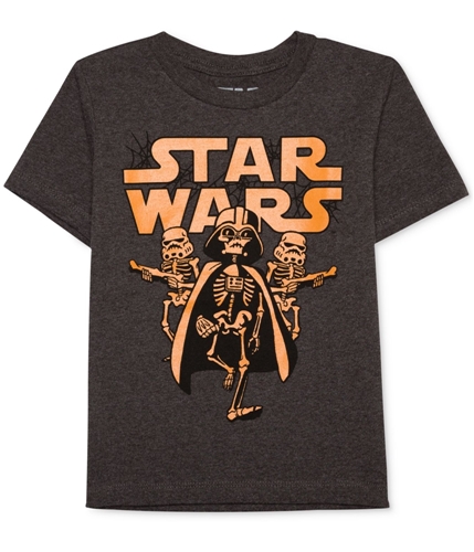 Star Wars Boys Empire Skeleton Graphic T-Shirt charcoalhthr L