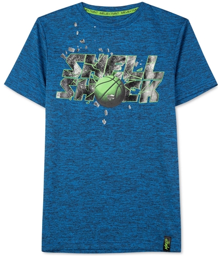 Hybrid Boys Carmelo Anthony Shell-Shock Graphic T-Shirt navywhite L
