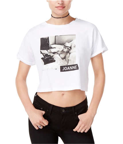 Bravado Womens Lady Gaga Joanne Tour SS Graphic T-Shirt white XS