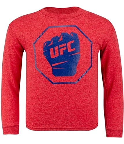 UFC Boys Fist Inside Logo Graphic T-Shirt red 4