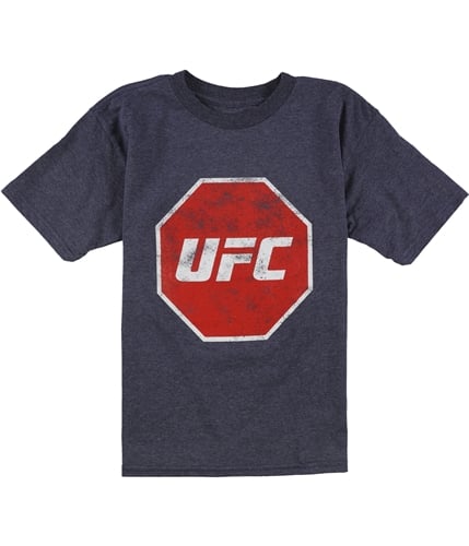 UFC Boys Distressed Print Graphic T-Shirt denim 4