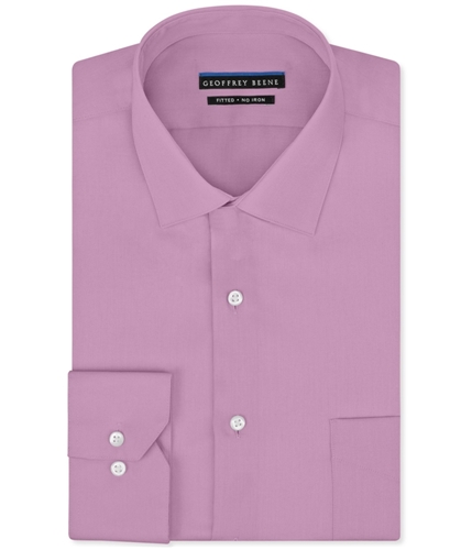 Geoffrey Beene Mens Non Iron Button Up Dress Shirt englishrose 15.5
