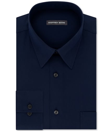 Geoffrey Beene Mens Bedford Button Up Dress Shirt newtan 15.5