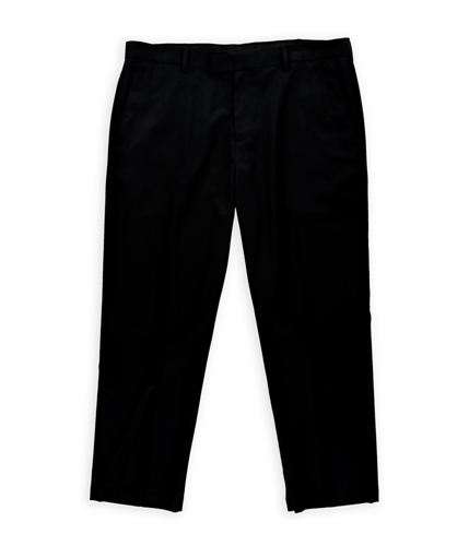 Kenneth Cole Mens Flat Front Dress Pants Slacks navy 38x29