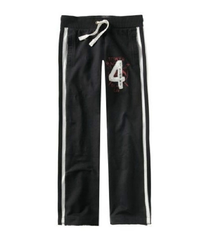 Aeropostale Mens 4 Aero Ny Embroidered Casual Trouser Pants black XS/32