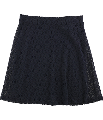 Alfani Womens Lace A-line Skirt modernnavy 10