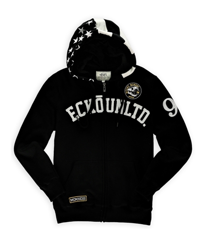 Ecko Unltd. Mens Instigate 93 Hoodie Sweatshirt black S