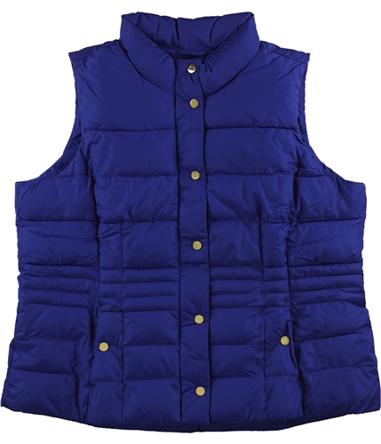 Charter Club Womens Casual Quilted Vest deepblack M
