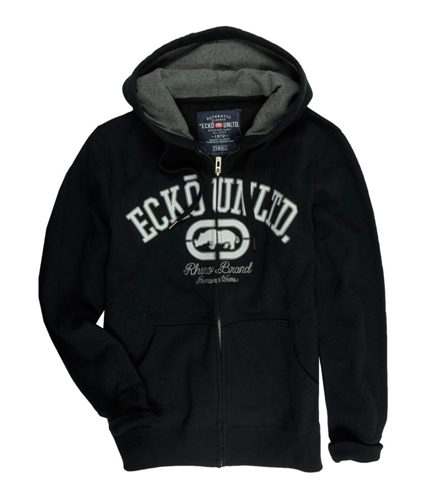 Ecko Unltd. Mens Hoody Hoodie Sweatshirt black XS