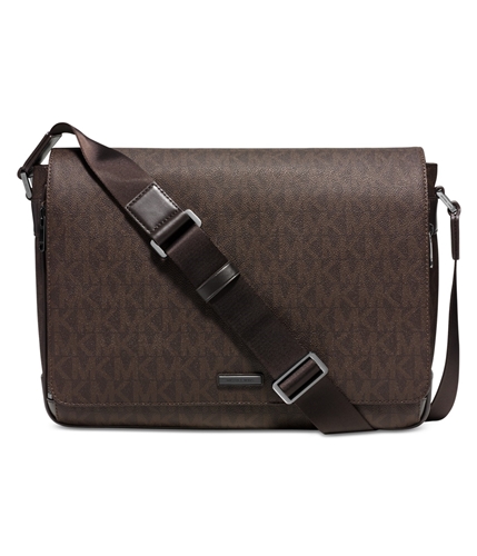 Michael Kors Unisex Luxury leather Messenger Bag brown