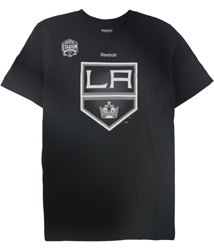 Reebok Mens LA Kings Graphic T-Shirt black M