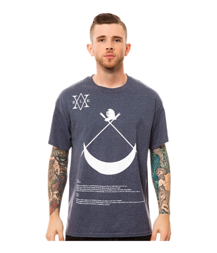 Black Scale Mens The Definition Graphic T-Shirt navyheather S