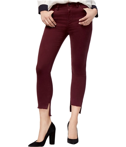 DL1961 Womens Chrissy High-Rise Step-Hem Cropped Jeans rougenori 27x24