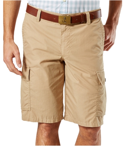 Dockers Mens Flat Front Smooth Casual Cargo Shorts lightbeige 30