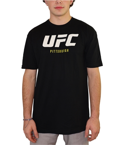 UFC Mens Rockhold Vs Branch Graphic T-Shirt black S
