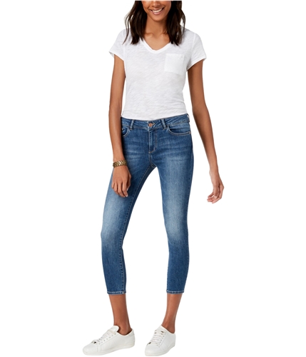 DL1961 Womens Florence Instasculpt Cropped Jeans everglade 30x25