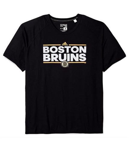 Adidas Mens Boston Bruins Graphic T-Shirt black S