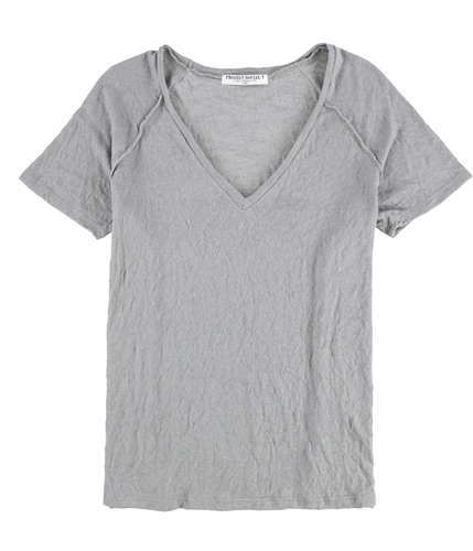 Project Social T Womens Emmylou Basic T-Shirt blueslate S