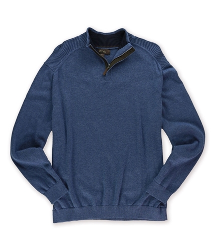 Tasso Elba Mens Fine Gauge Pullover Sweater bluehtr 2XL