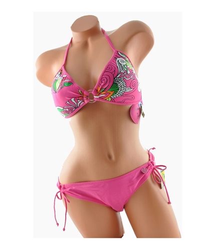 Body Glove Womens Swim 2 Piece Bikini pink XL