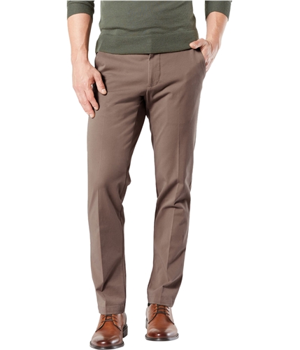 Buy Dockers men classic fit pleated chino pants med brown Online | Brands  For Less