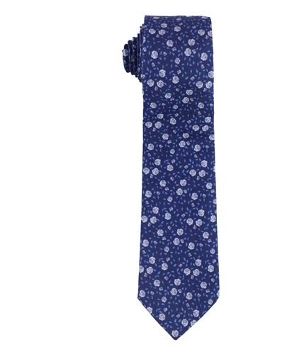 bar III Mens Bowen Self-tied Necktie navy One Size