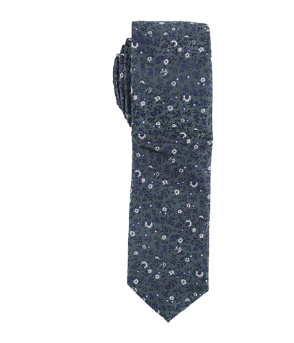 bar III Mens Branch Floral Self-tied Necktie hunter One Size