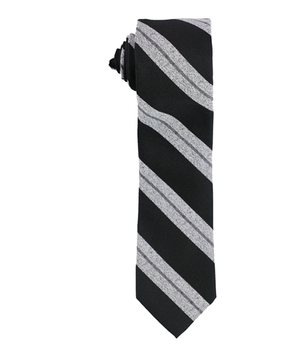 bar III Mens Munder Stripe Self-tied Necktie black One Size