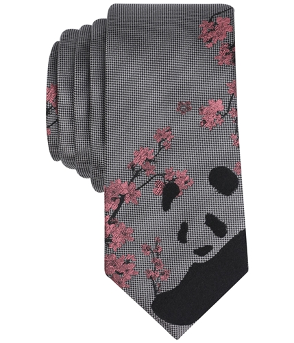 bar III Mens Bao Bao Self-tied Necktie charcoal One Size