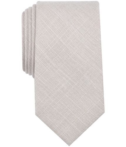 bar III Mens Buck Solid Self-tied Necktie ecru One Size