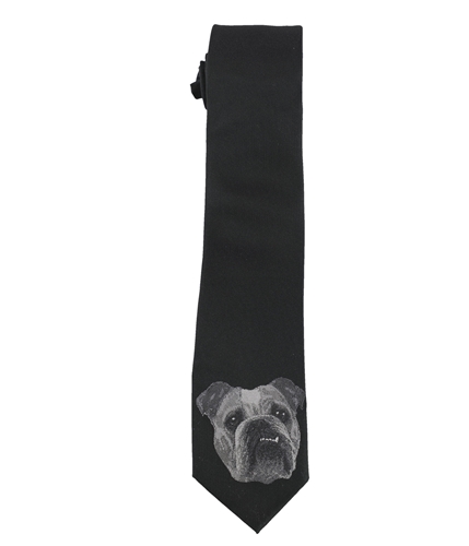 bar III Mens Bulldog Self-tied Necktie black One Size