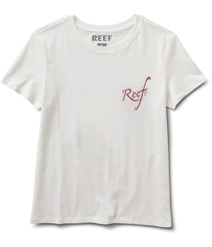 Reef Womens Flower Classic Graphic T-Shirt marsh S