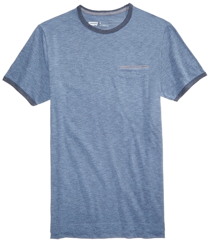 Levi's Mens Dyson Slub Basic T-Shirt blue M