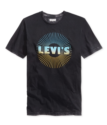 Levi's Mens Logo Graphic T-Shirt black L