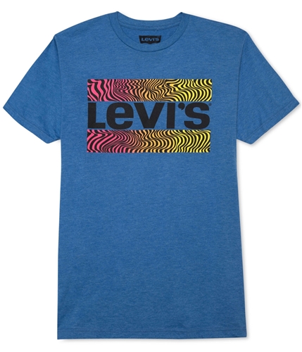 Levi's Mens Groovy Graphic T-Shirt electricblue S