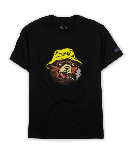 Ecko Unltd. Mens Tokey The Bear Graphic T-Shirt black S