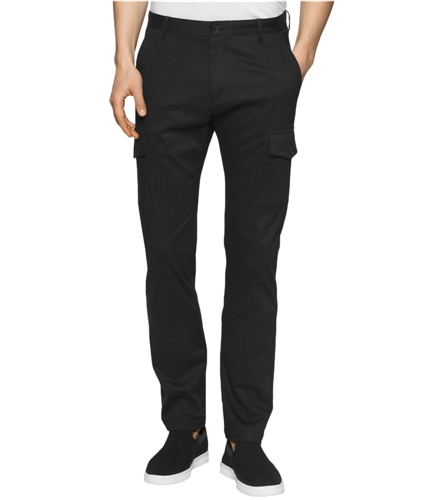 Calvin Klein Mens Cargo Dress Pants Slacks black 33x30