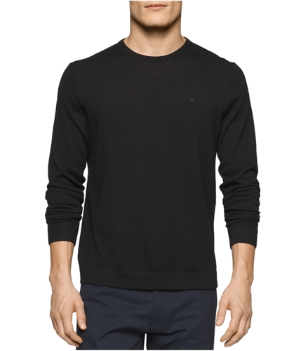 Calvin Klein Mens Pullover Knit Sweater black XL