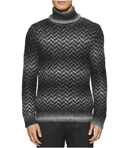 Calvin Klein Mens a Pullover Sweater blackcombo S