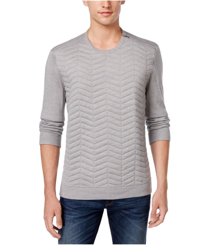 Calvin Klein Mens Textured Pullover Sweater gretocombo L