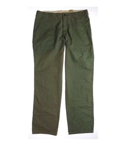 Dockers Mens Flat Front Straight Casual Trouser Pants green 38x34