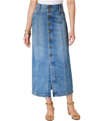 Style&co. Womens Denim Maxi Skirt austin 6